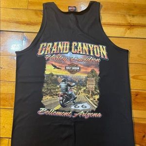 Harley-Davidson Black Grand Canyon Tank Size Large
